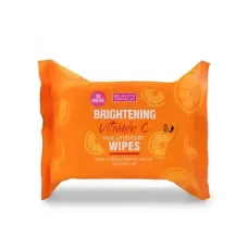 BEAUTY FORMULAS Brightening Vitamin C Makeup Remover wipes-30wipes	